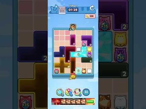 Drop The Cat Level 1712