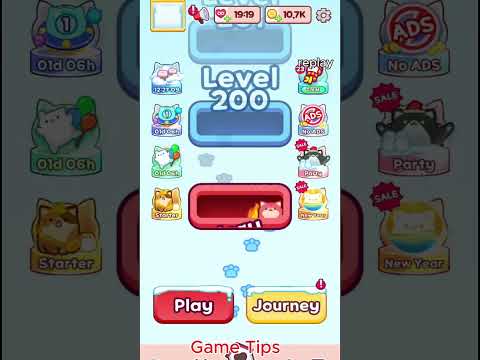 Drop The Cat Level 199