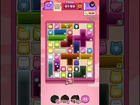 Drop The Cat Level 187